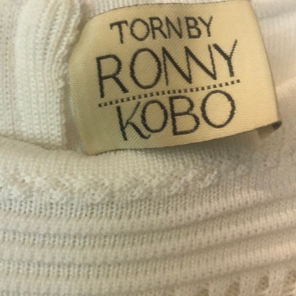 Torn by Ronny Kobo form fitting maxi dress - Picture 3 of 7